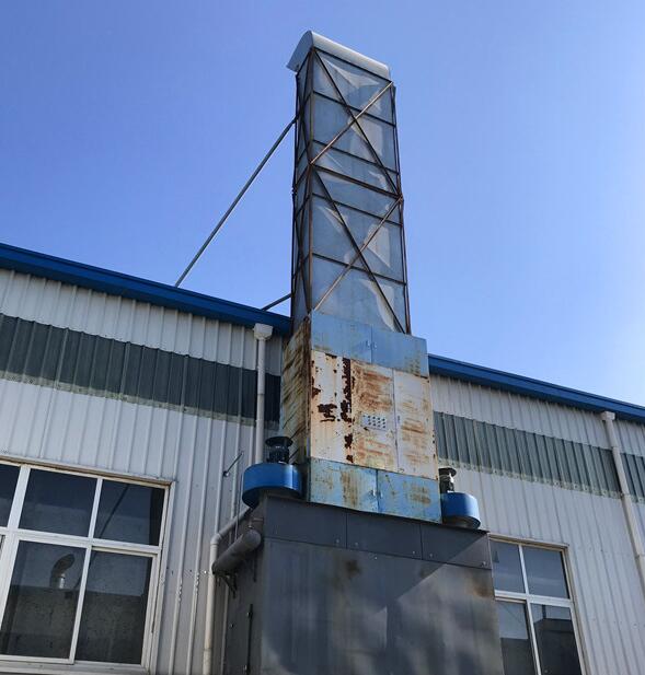 廢氣治理工程現場